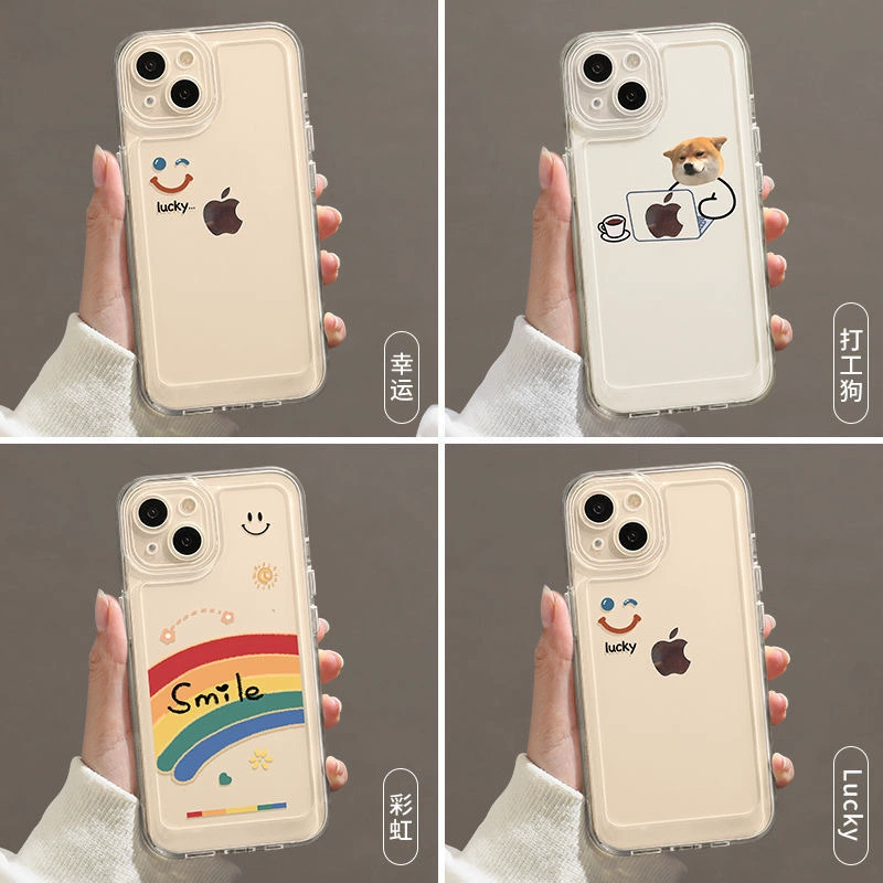 Apple, раскрашенный космический совместимый чехол для iPhone 15/14 с защитой лица, мобильный телефон, чехол для iphone, 16promax, защита падения