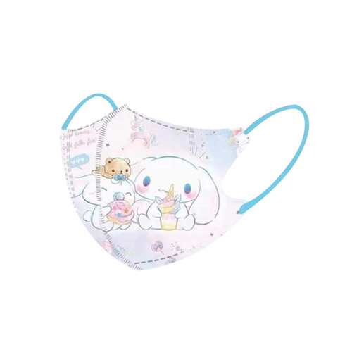 Children's New 3D Big Kid Protective Disposable Cute Cartoon Stellina Jade Dog Kt Cat Manufacturer to Distribute