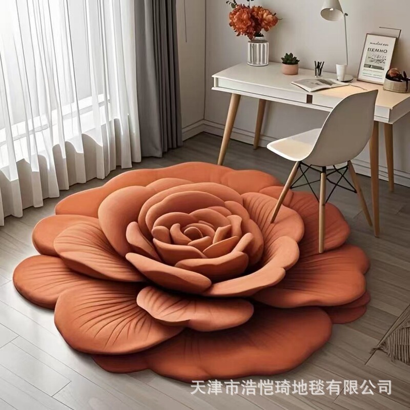 3D立体特殊形状大花珪藻泥フロアマット浴室フロアマット吸水性と汚れ防止浴室滑り止め速乾性フットマット|undefined