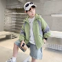 连帽男孩新款夏季防晒衣