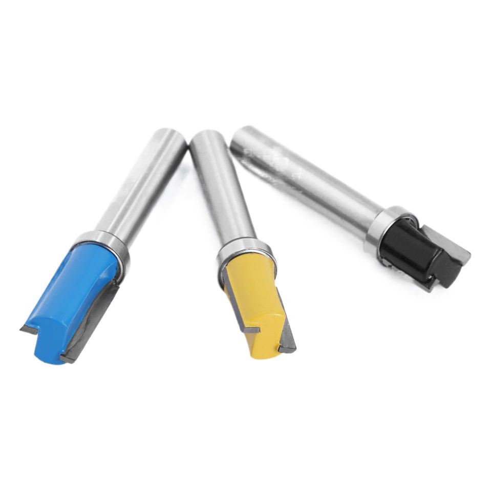 8 мм деревообрабатывающий нож для обрезки головки с подшипником прямой нож имитация деревообрабатывающий фрезерный станок