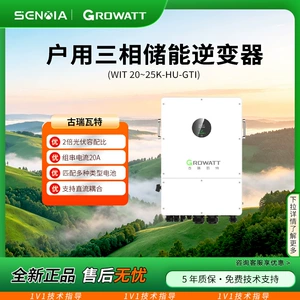 GroWatt трехфазный фотоэлектрический гибридный инвертор для хранения энергии WIT 20 ~ 25K-HU-GTI бытовой высокой мощности