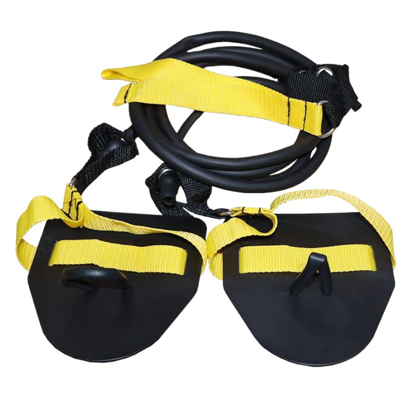 Dispositivo de entrenamiento de natación transfronterizo resistencia entrenamiento de fuerza especial cuerda elástica natación terrestre conjunto de práctica de corrección al por mayor