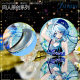 The original god with the original millet water god Funina double flash yummy club genuine authorized two-dimensional badge