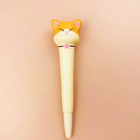 고양이 노란 모자