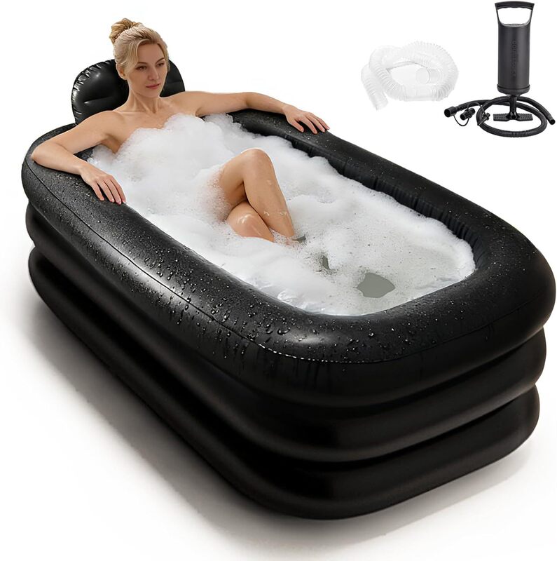 New custom-made portable adult bathtub for ice and hot water baths, suitable for athlete recovery, large inflatable bathtub New custom-made portable adult bathtub for ice and hot water baths, suitable for athlete recovery, large inflatable bathtub