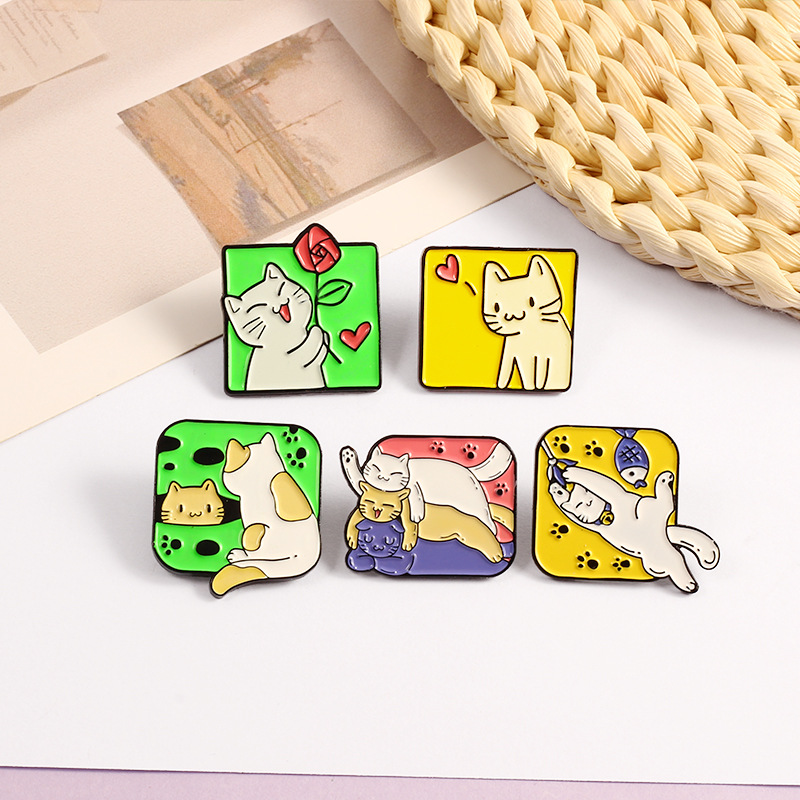 Style De Bande Dessinée Animal Alliage Animal Broches display picture 5