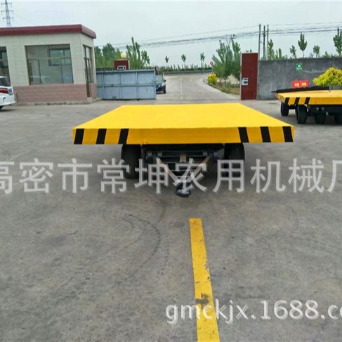 厂家直供  30吨平板拖车  挖沟机运输车  定 做牵引平板车