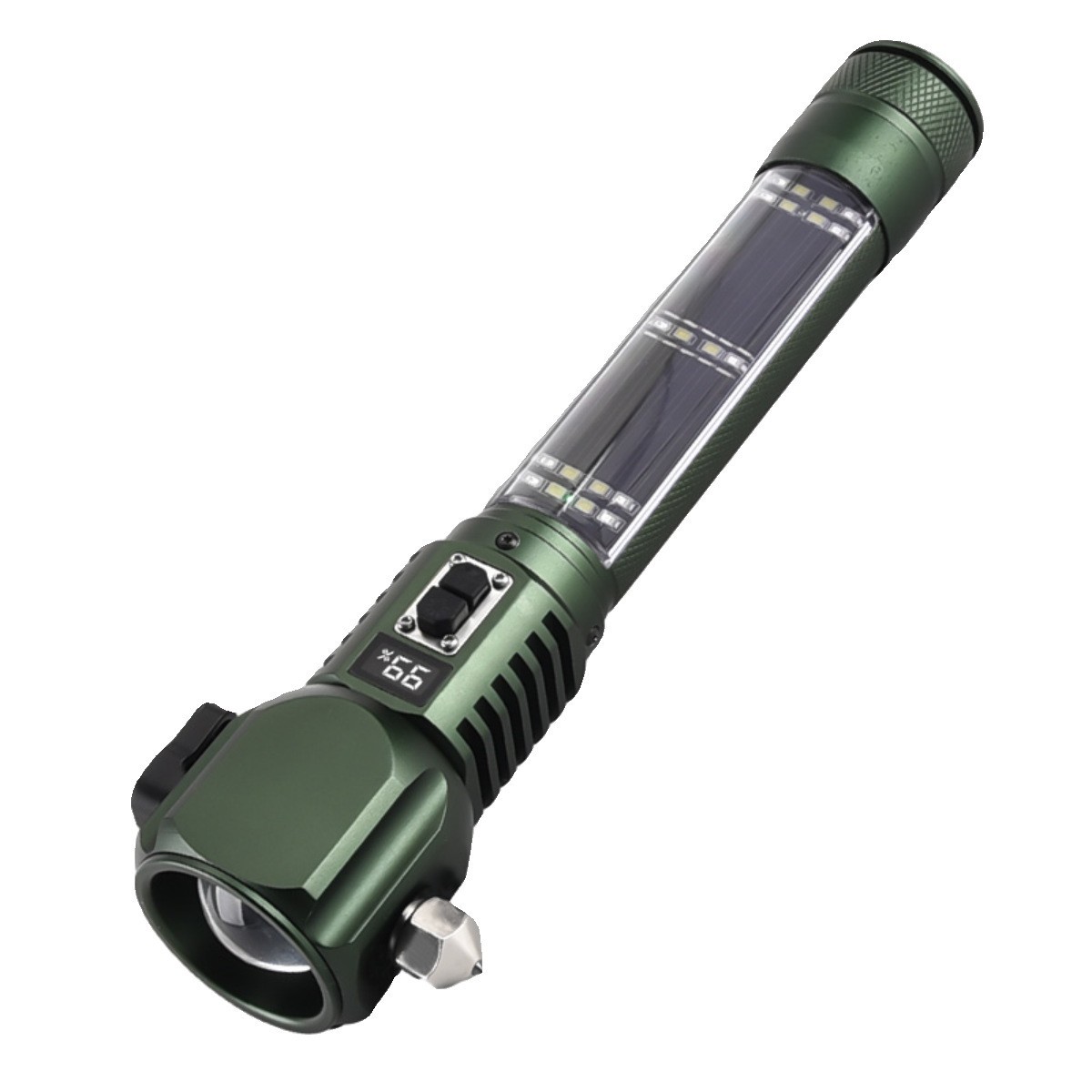 Martillo de seguridad multifuncional para automóvil linterna de emergencia para vehículo de salvamento martillo de escape auto-rescate arco de cola de defensa