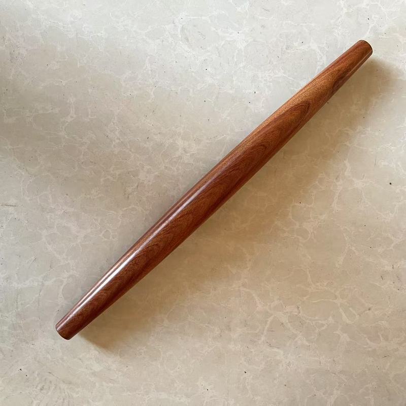 赤い貴宝のめん棒の酸っぱい木の2つの先の杖の黒い檀木の手羽の木のめん棒の台所用品の卸売り|undefined