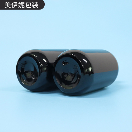 28 teeth 500ml PET plastic round shoulder shampoo bottle shower gel bottle refill bottle lotion bottle PET