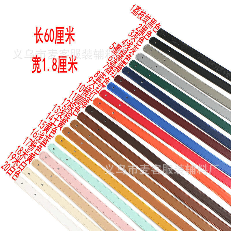 DIY Bag Accessories New Korean Style Handbag with Medium PU Handbag Exquisite Crimping Handmade Bag Strap 26g DIY Bag Accessories New Korean Style Handbag with Medium PU Handbag Exquisite Crimping Handmade Bag Strap 26g