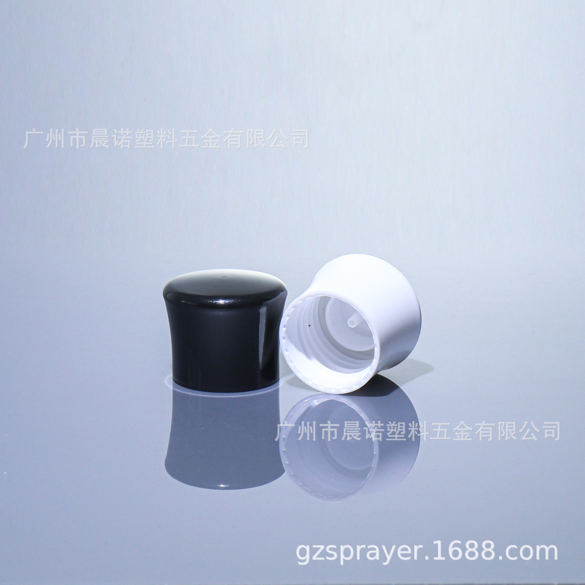 28牙光面皇冠盖加厚大头蘑菇盖子乳液圆顶塑料瓶盖化妆品水乳盖