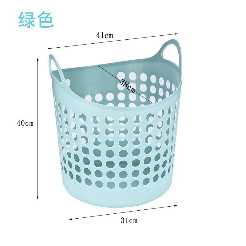 脏衣篮超大号塑料脏衣服收纳筐卫生间衣服收纳篮子脏衣篓洗澡篮筐|undefined