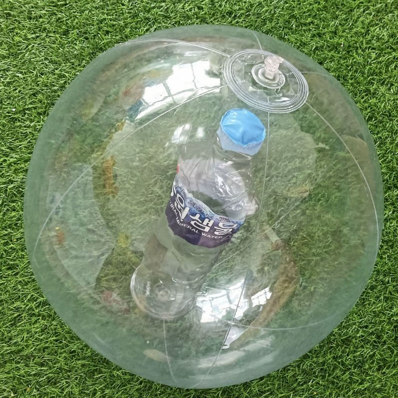 Производители изготавливают на заказ креативные надувные шары из ПВХ, прозрачные пляжные шары, 100% надувные, с инспекцией.