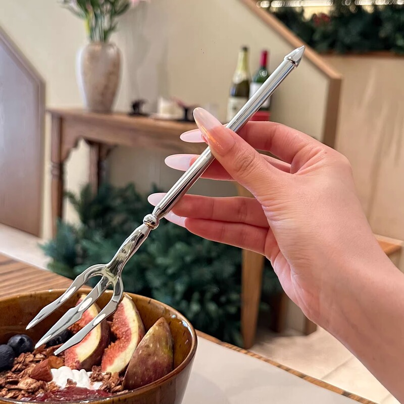 304 Stainless Steel Western Fork Main Fork Salad Fork Sea King Fork Halberd Viking Series High Value Pagatina Fork