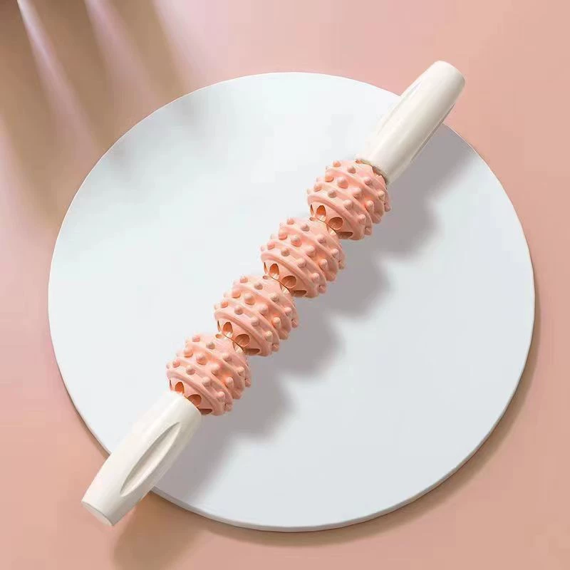 Массажный стержень ролик, fascia stick, Многошариковый 3/4/5/10 опций, 36,3 см для икр и ног