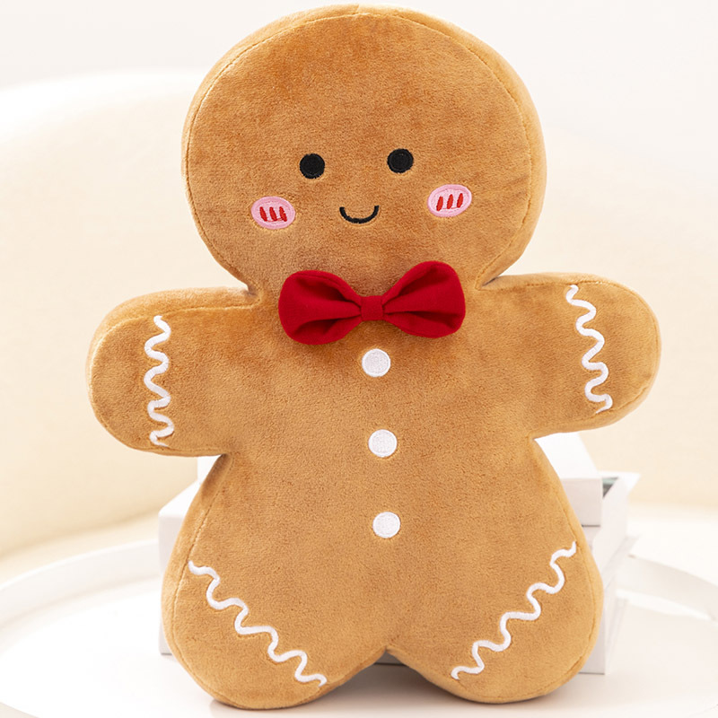 INS クリスマス装飾枕クリスマスツリー人形ソファリビングルームクッションベッド枕ジンジャーブレッドマンヘラジカ|undefined