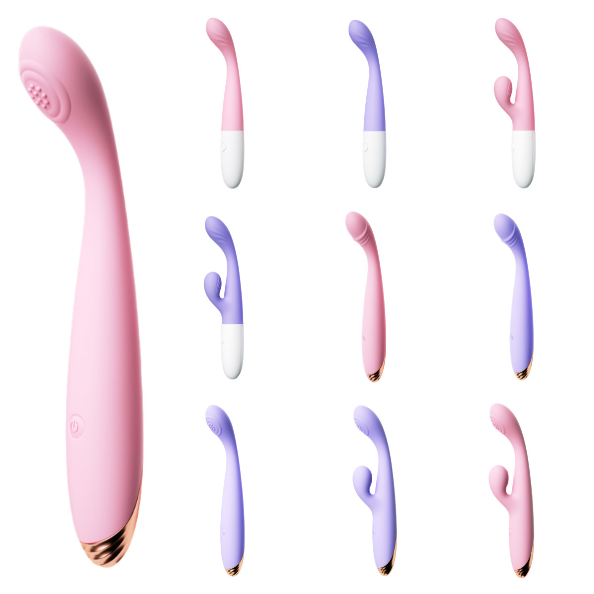 Lai Le Dian Touch Bang Dian G Bang Dian Dou Stick Masajeador de vibración multifrecuencia Dispositivo de masturbación femenina Productos sexuales sexuales para adultos