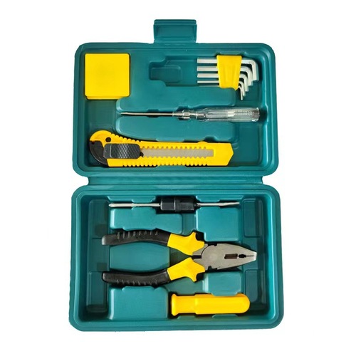 10 yuan store manual combination set hardware tools electrician repair car tool box repair emergency 8012