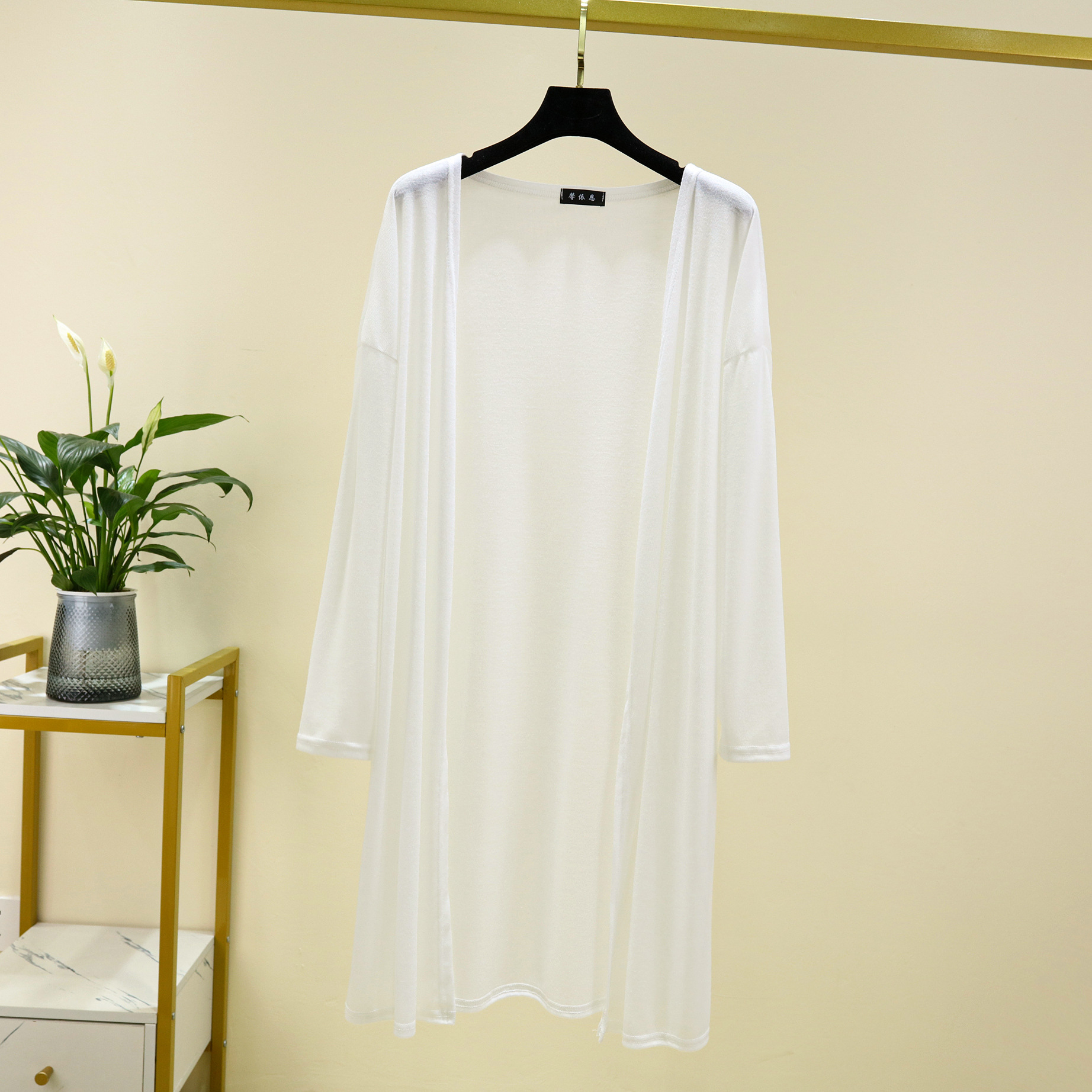 Delgada camisa de protección solar de manga larga para mujeres primavera y verano suelta adelgazamiento largo cardigan chal abrigo exterior aire acondicionado camisa image 8