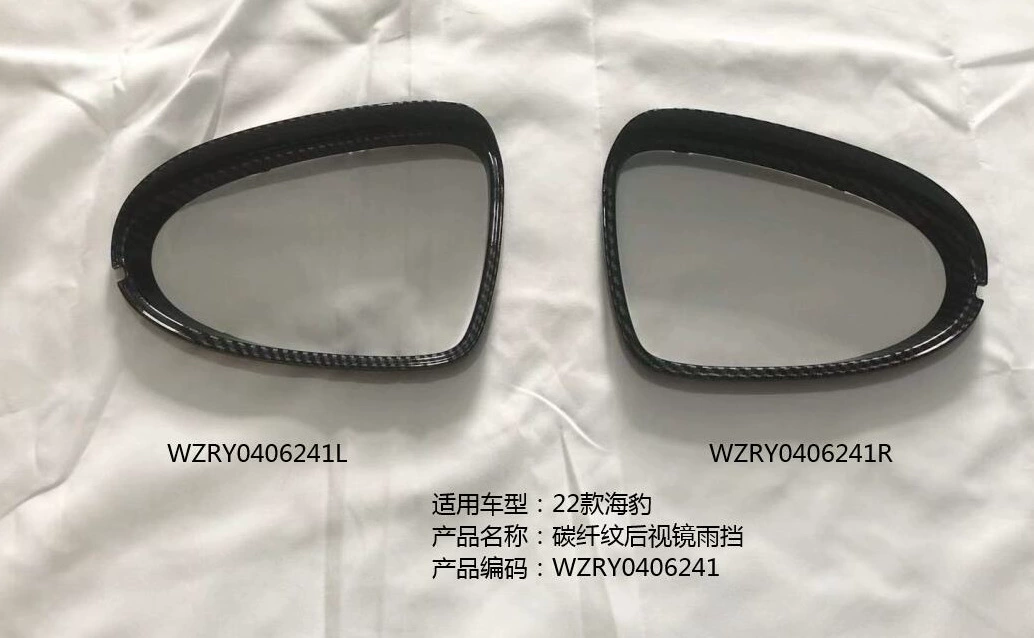 Подходящая для BYD Seal DM-i декоративная наклейка на зеркало заднего вида из углеродистого волокна, ABS-материал