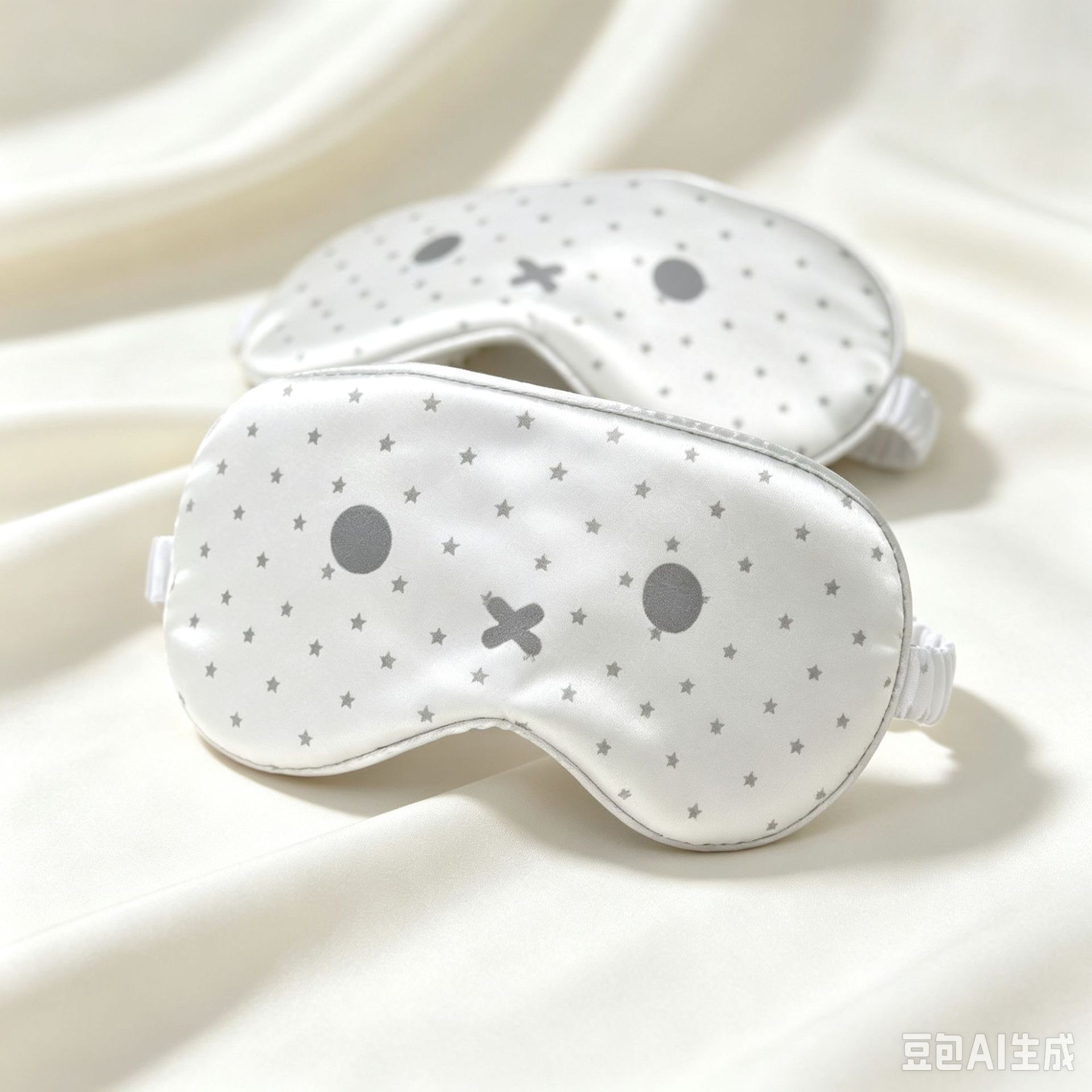 2026 New Miffy Expression Eye Mask for Naptime, Cute and Stylish, Breathable and Comfortable, Cartoon Double-Sided Light Blocking Protection