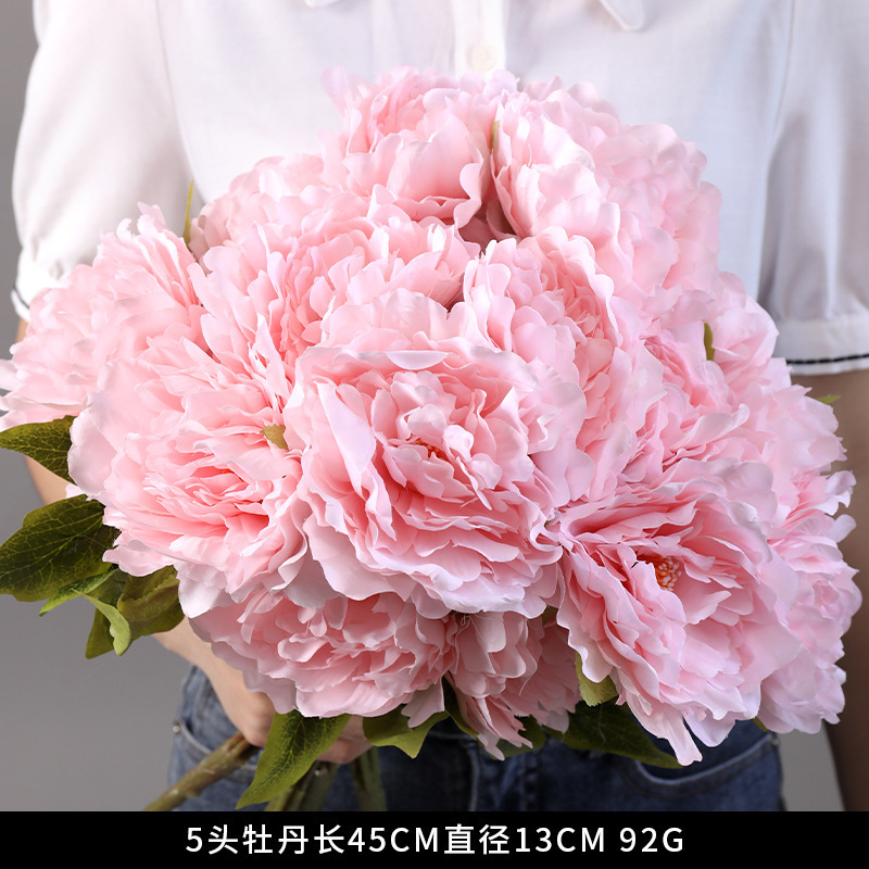 ピンクの造花シーンアレンジメント花の造花ブーケ装飾造花造園アジサイシルクフラワー装飾花|undefined