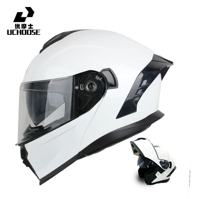 Motosiklet kaskı (dəbilqə) | Manufacturer Wholesale Motorcycle Helmets for - bright-white-s