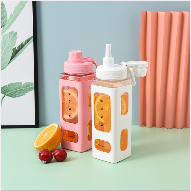 Fábrica creativa de plástico mecedora portátil taza estudiante deportes espacio taza simple fitness malayo agua