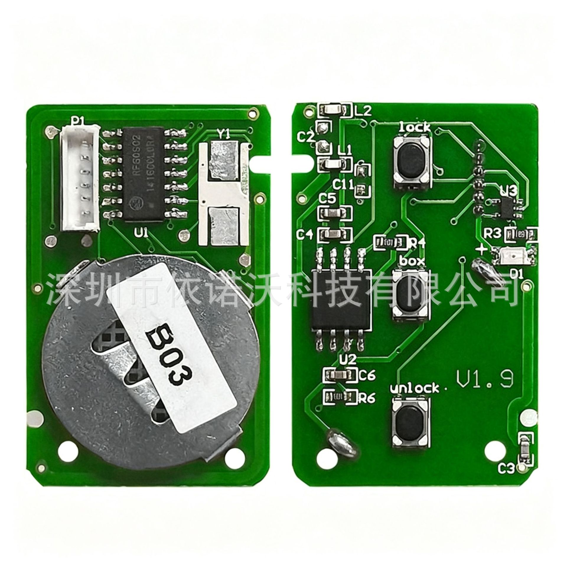 KEYDIY B03 KD sub-controller, a 2-button universal car remote key sub-controller, for cross-border and international markets