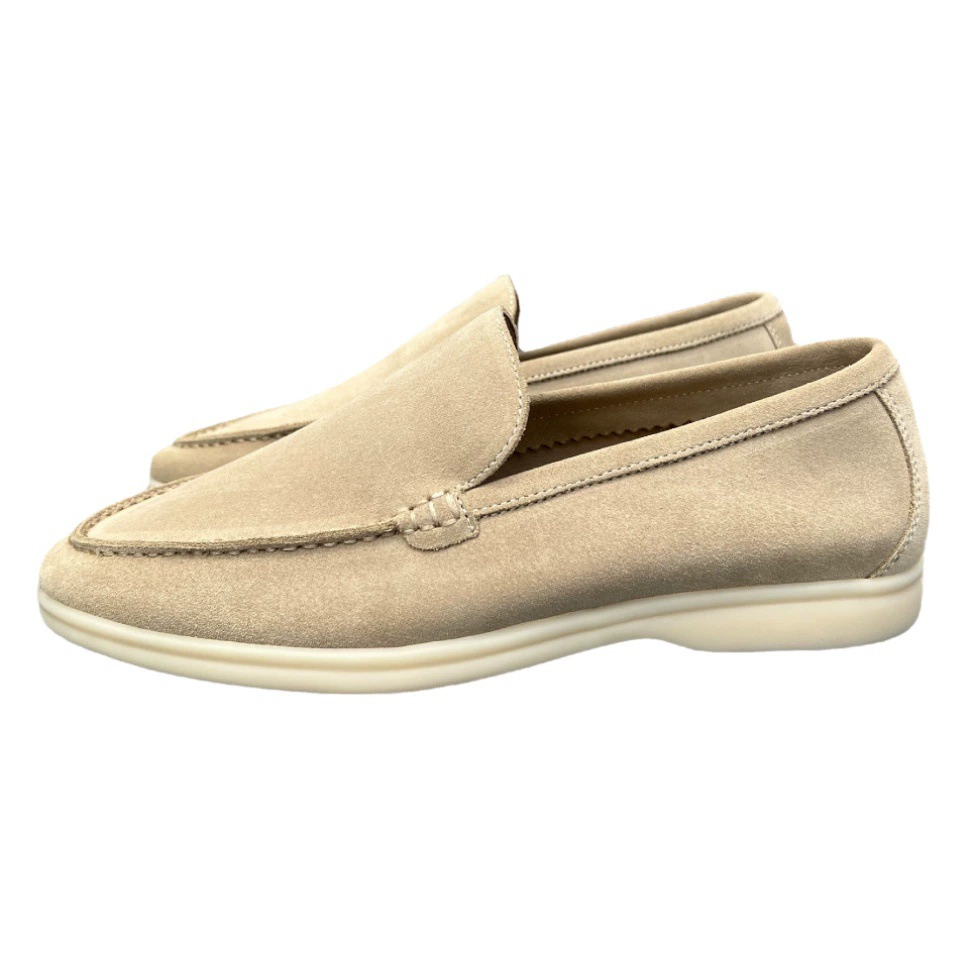 [Топ-версия] Мужские лоферы без шнуровки из натуральной кожи Summer Walk для прогулок на расстоянии до десяти тысяч шагов.