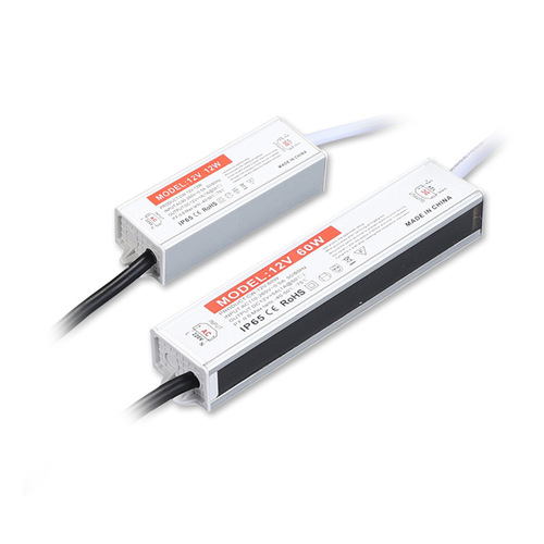 IP65 Waterproof LED Switching Power Supply 12V/24V Outdoor Low Voltage Waterproof Driving Power for Outdoor Lighting Projects