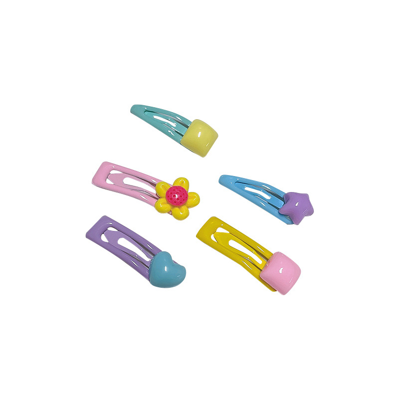 Bebé lindo pequeño clip BB para niños frises clip para el cabello para niños adornamientos para el cabello bebé super lindo tarjeta de cabello