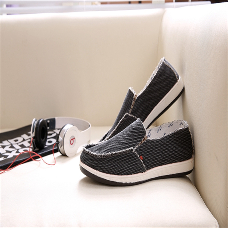 Herren-Sneakers aus Canvas mit Fußgewölbeunterstützung, leichte Sneakers, Schuhwerk_voghion.com