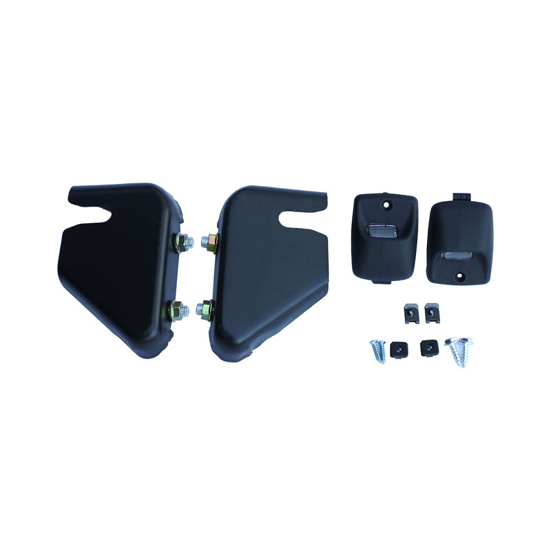 Aplicable a TOYOTA 07-13 TANDRA original negro con agujeros de radar parachoques traseros completos