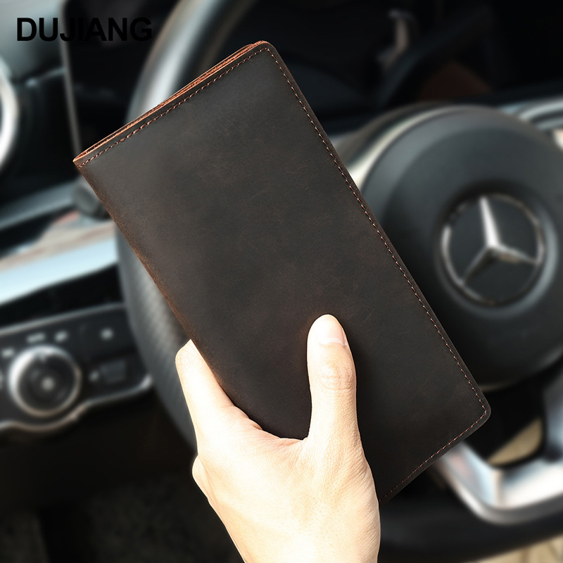 New Genuine Leather Men's Wallet High-end Long Multi-card Coin Wallet Simple Men's Vertical Leather Wallet New Genuine Leather Men's Wallet High-end Long Multi-card Coin Wallet Simple Men's Vertical Leather Wallet