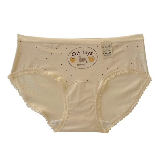 [7A bacteriostasis] Class A underwear cotton ladies briefs low waist girls students 2025 new girls shorts