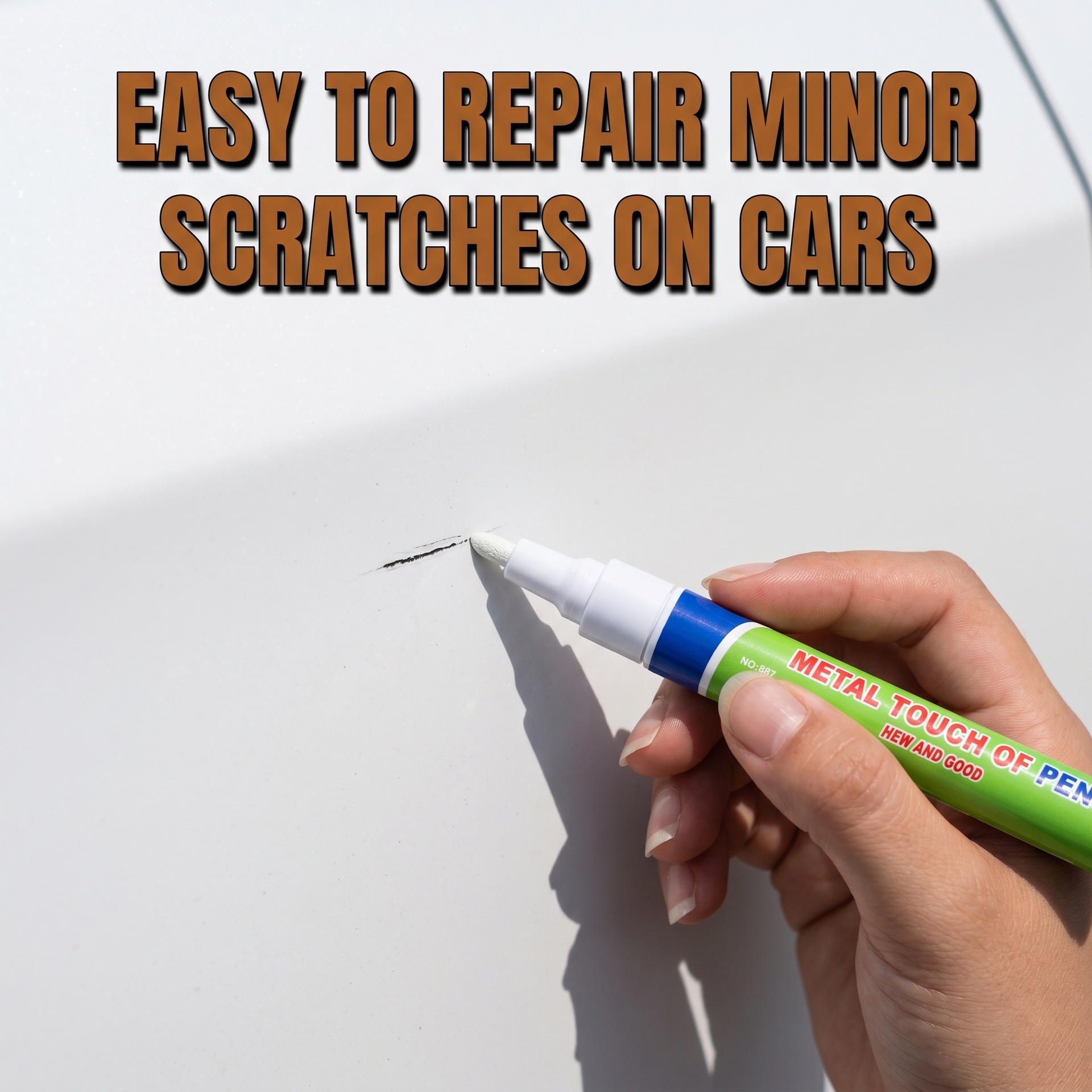 Cross-border best-selling tile grout repair pen, color correction for gaps, waterproof and non-fading, large capacity tile grout repair pen