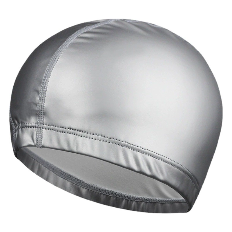 Pu плавательная шапка фабрика оптовая высокая пуля водонепроницаемая дышащая и дышащая большая плавательная шапка для взрослых мужчин и женщин с покрытием PU плавательная шапка