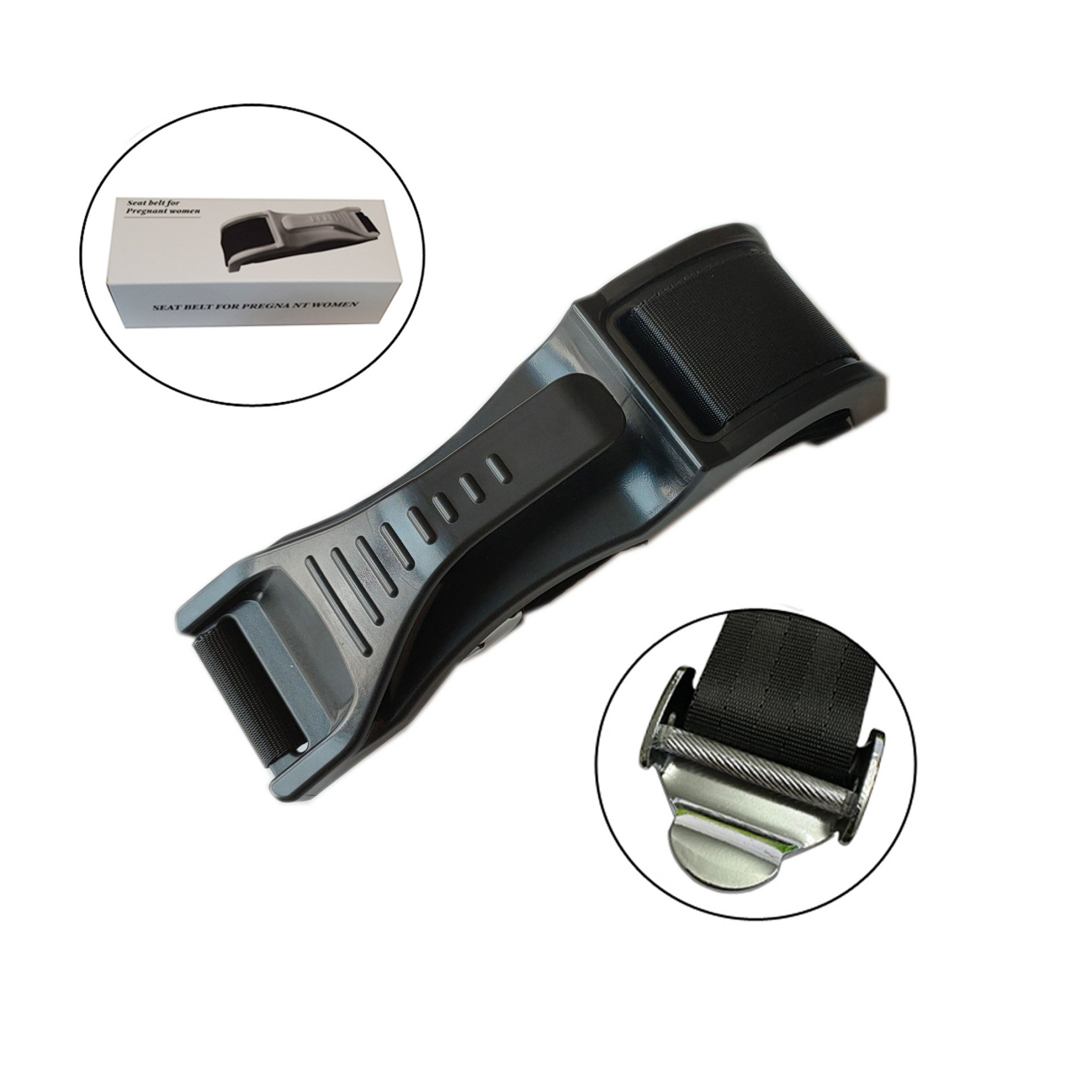 Best-Selling Car Seat Belt for Pregnant Women, Belly Support Belt for Large-Sized Individuals, Convenient and No Installation Required