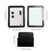 Locker 铁皮柜磁吸白板磁吸笔筒镜子塑料边框小白板书写留言板