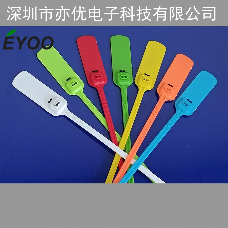 Одноразовые пластиковые уплотнения Логистическая печать противоугонная защита от подделки