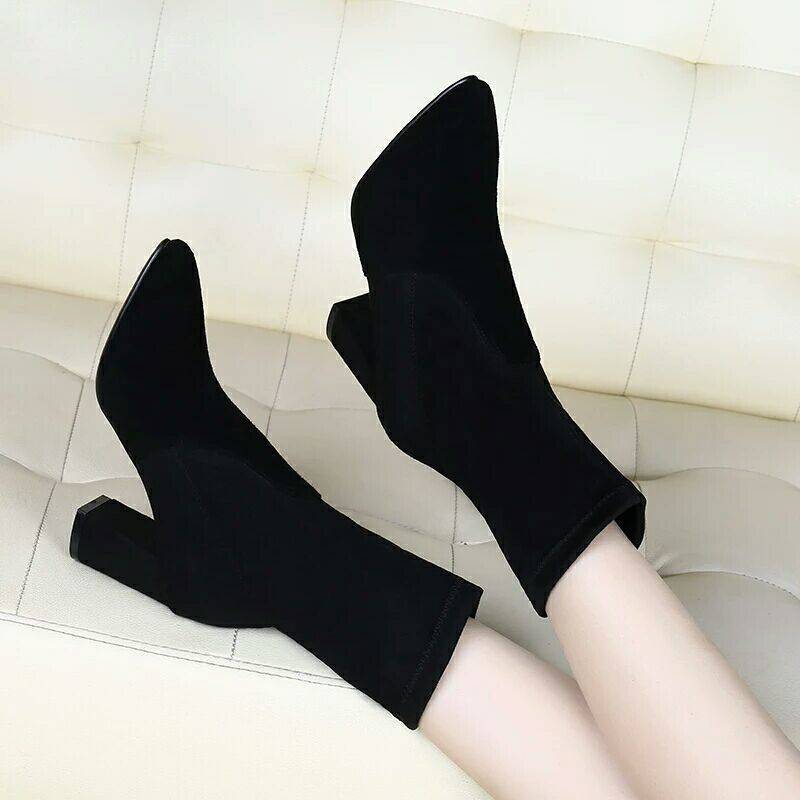 2023 new short boots women's autumn and...