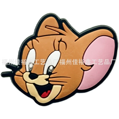 TOMJERRY кот и мышь, пряжки для сабо, DIY мультяшные цветочные украшения для сабо (кроксов), декоративные аксессуары