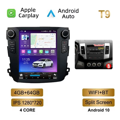 Central Control Large Screen – DVD Navigation - 4-core-4g64gwificarplay-b
