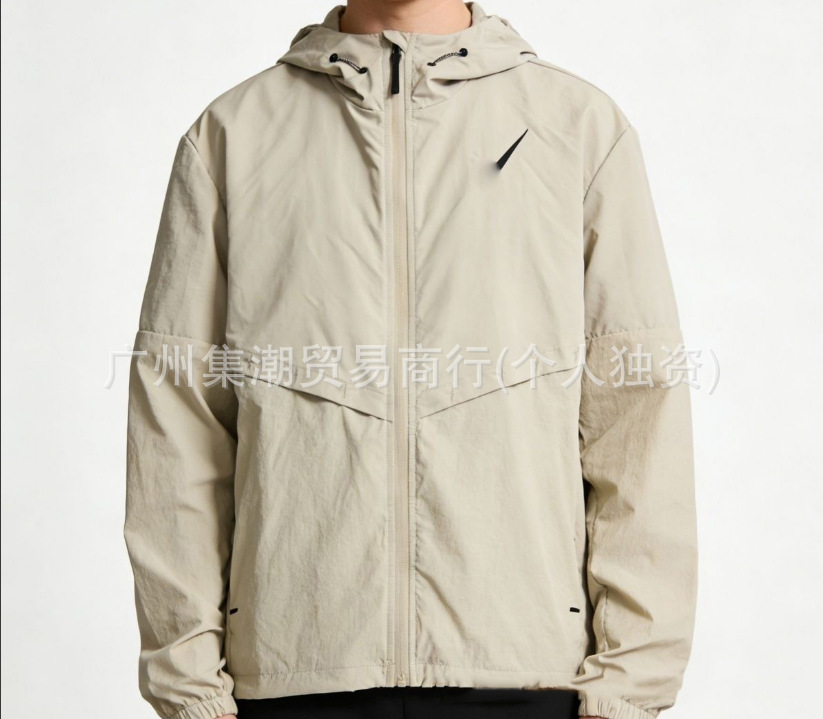 Nuevo traje de asalto deportivo de hielo primavera y otoño chaqueta de secado rápido chaqueta encapuchada a prueba de viento chaqueta de otoño chaqueta de hombre