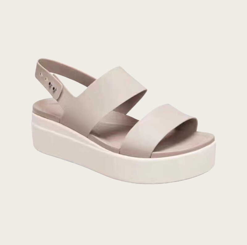 2025 New Model Women's Clogs Brooklyn Comfortable Lightweight Casual Thick-Soled Wedge Sandals
