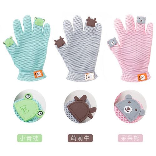 Pet hair removal, bathing, cat grooming gloves, silicone hair remover, dog bathing, massage comb, pet supplies wholesale