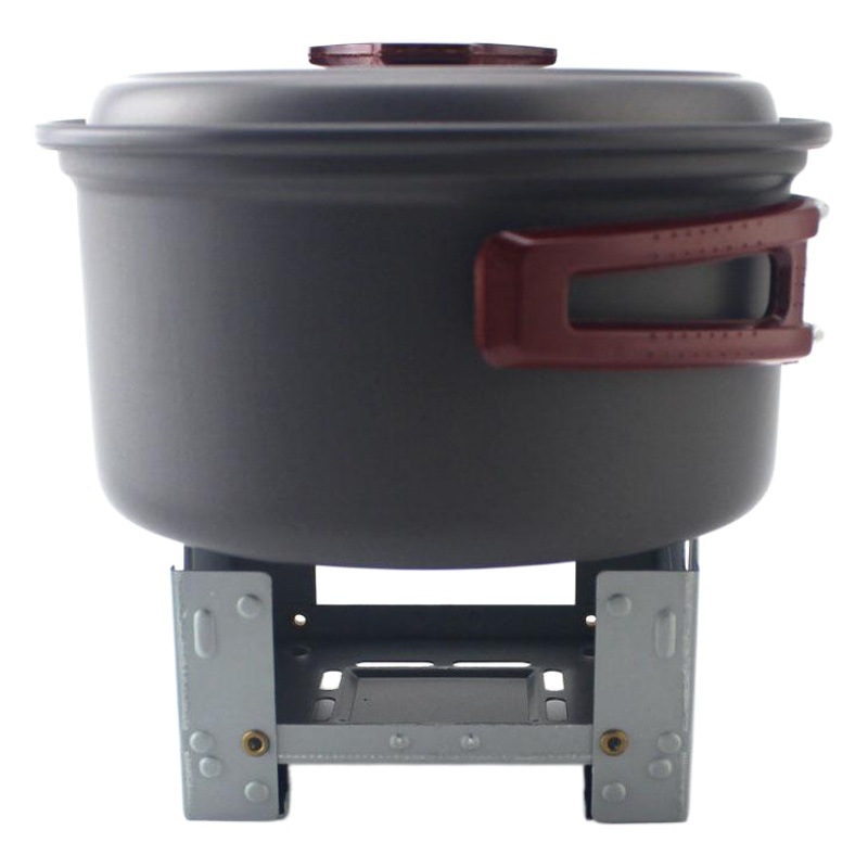 Outdoor portable solid alcohol stove folding multi-purpose fuel stove German travel stove single camping bedroom hot pot stove